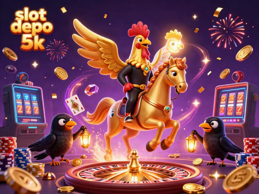 Experience thrilling wins at slot depo 5k with vibrant casino games and dynamic animations.