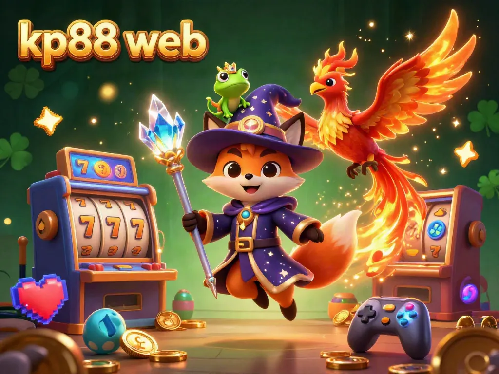 Play exciting games at kp88 web with vibrant slot machines and engaging characters.