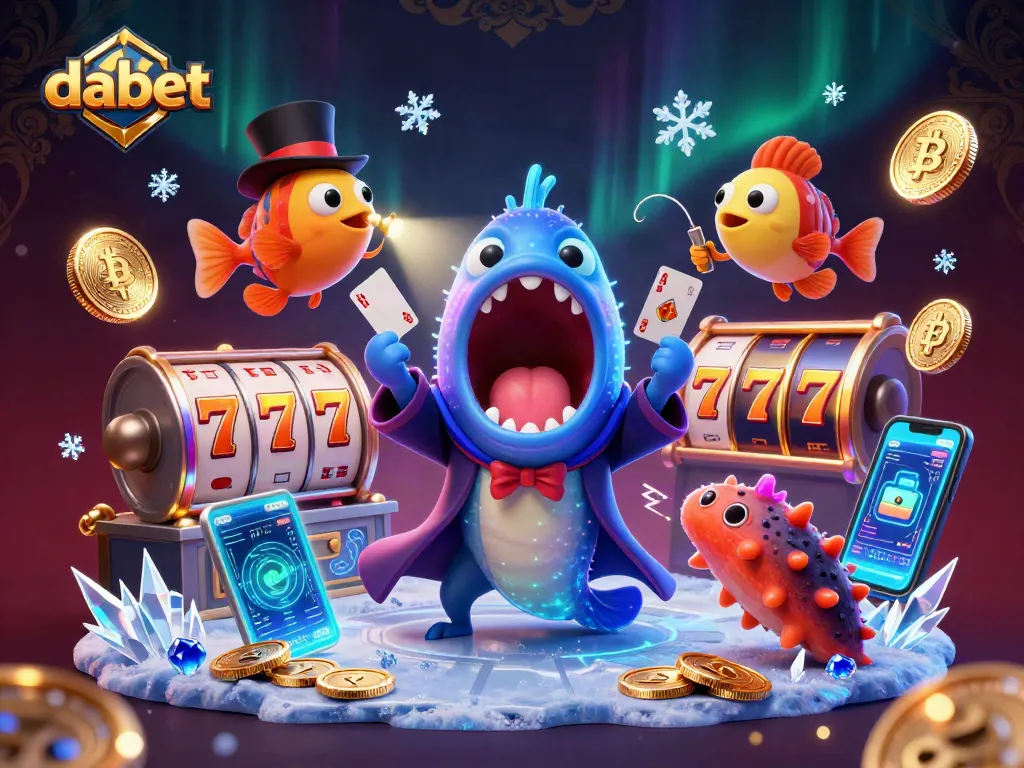 Dabet offers thrilling gaming experiences with a 3D casino theme featuring alluring characters and vibrant animated elements.