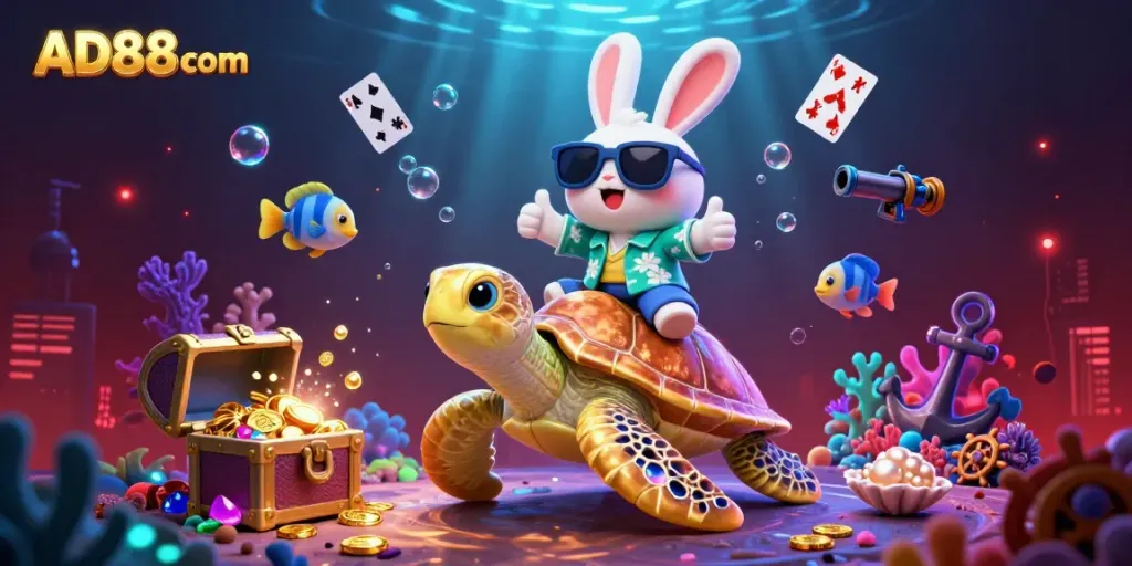 Join the gaming fun at AD88 com with our exclusive casino adventures, featuring colorful characters and treasure!