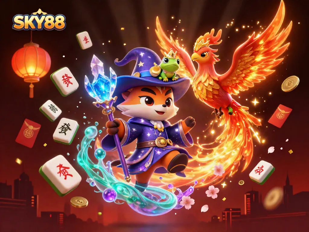Experience thrilling wins at SKY88 with immersive game elements and enchanted characters.