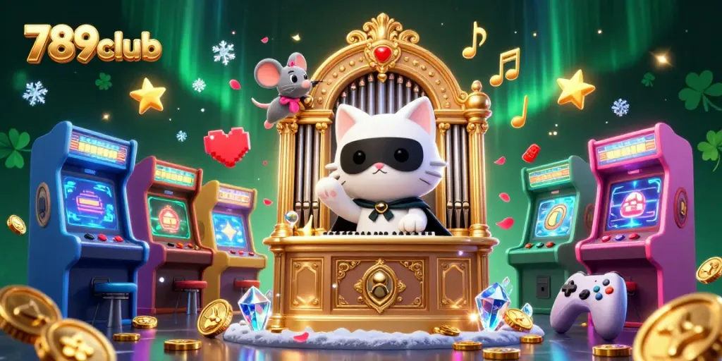 Experience thrilling gameplay at 789club featuring an enchanting casino scene.