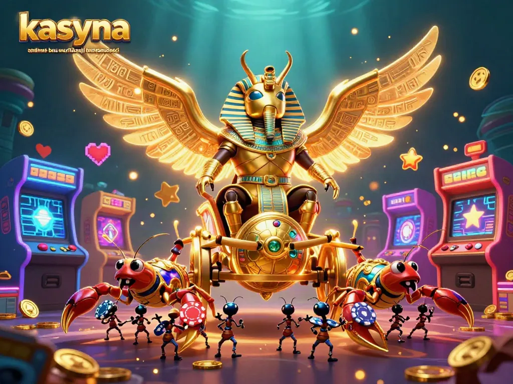Engage with kasyna online bez weryfikacji tożsamości in a vibrant 3D gaming scene featuring unique characters.