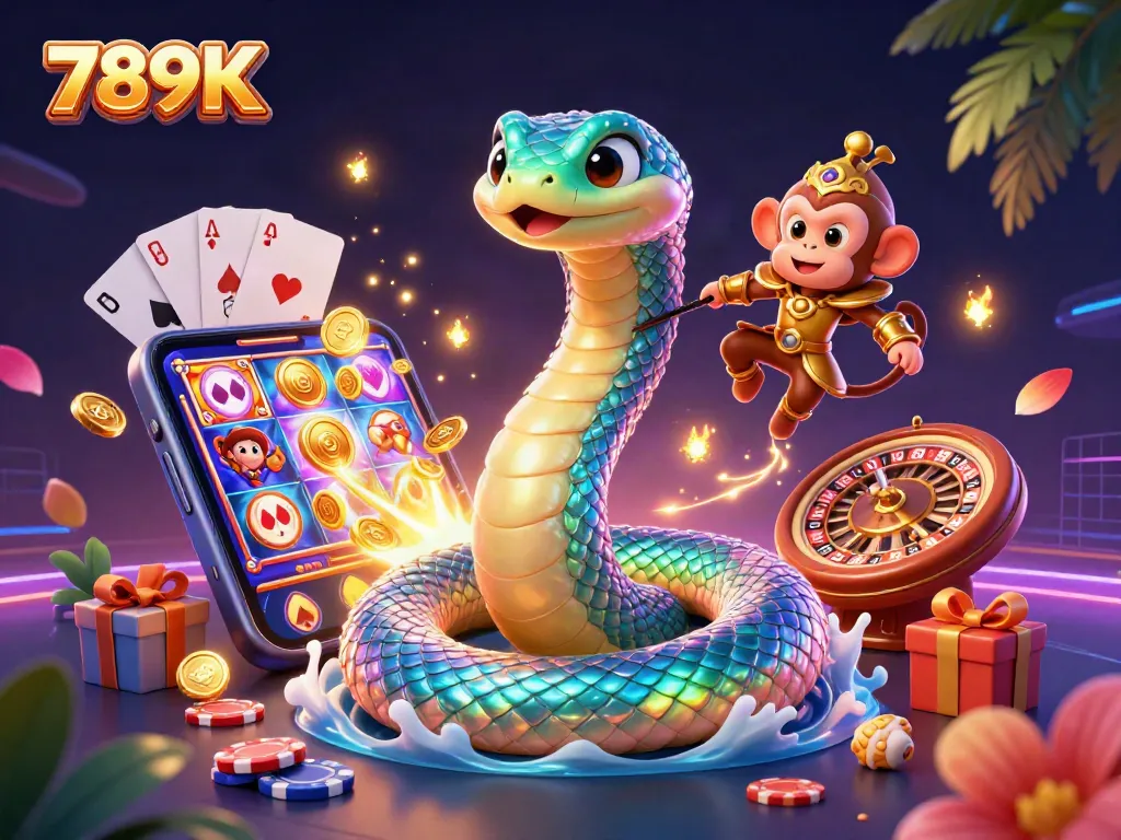 Experience exciting gameplay at 789K with unique games and vibrant graphics.