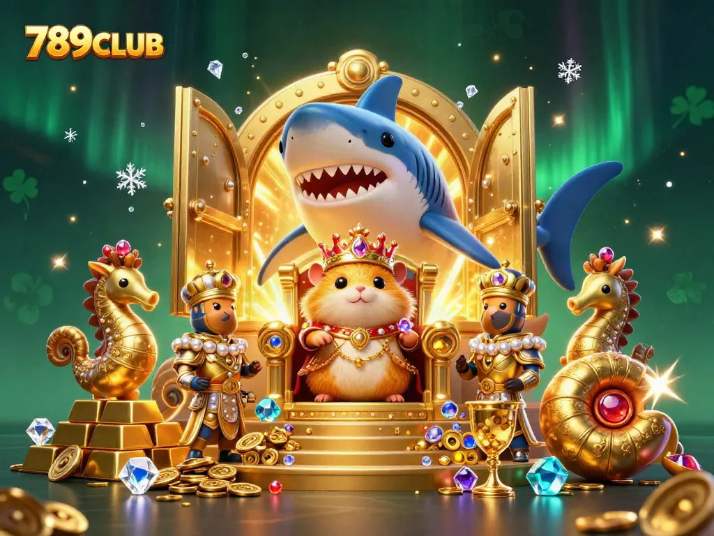 Experience thrilling gaming adventures at 789CLUB with dazzling gold treasures and vibrant characters