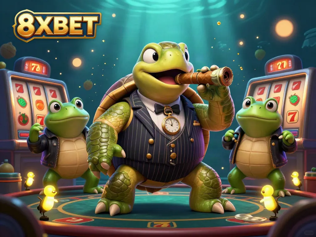Experience thrilling action at 8XBET by spinning the slots to win massive jackpots in a vibrant casino scene.