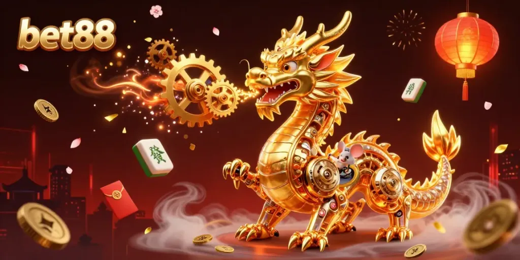 Experience thrilling gambling action with bet88 as the golden dragon ignites a world of excitement.