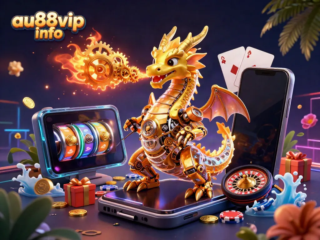 Engage with the exciting world of au88vip info featuring vibrant casino games and characters.