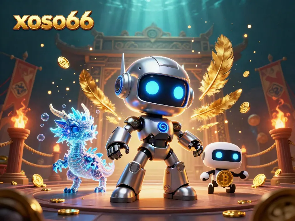 Experience xoso66 with a vibrant and dynamic online casino scene featuring unique characters.
