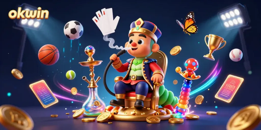 Engage in thrilling gameplay at okwin with vibrant 3D characters and dynamic betting elements.
