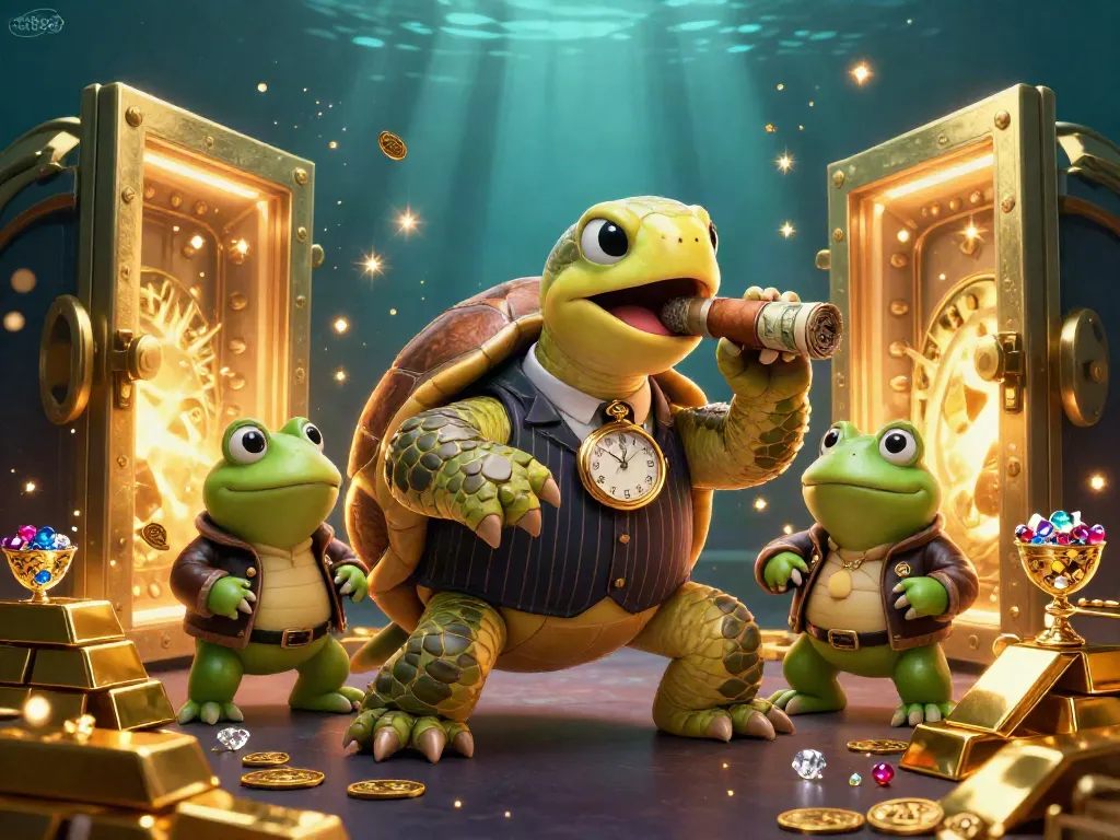 Experience thrilling gaming with net888 in a colorful casino scene featuring a snapping turtle and bullfrog characters.