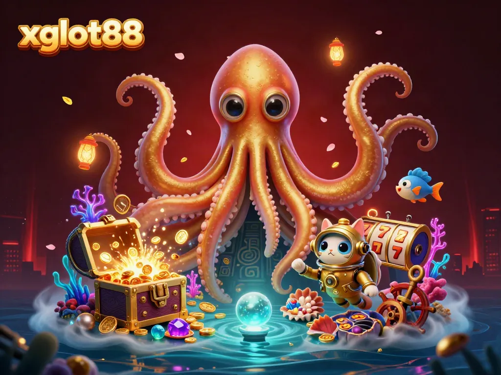 Menangkan jackpot dengan xgslot88 dalam suasana menarik penuh harta karun.
