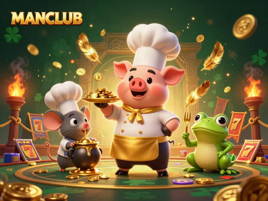 Join MANCLUB's thrilling casino experience where gold coins flow and adventure awaits!