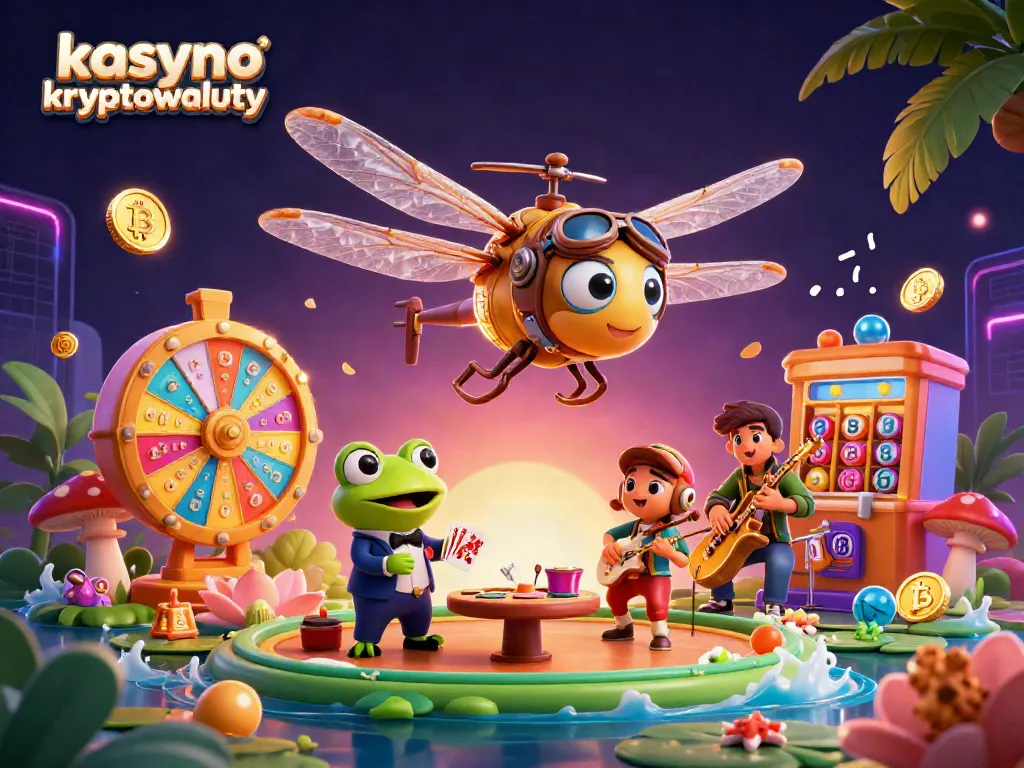 Engage in exciting games at kasyno kryptowaluty with vibrant coins and thrilling action!