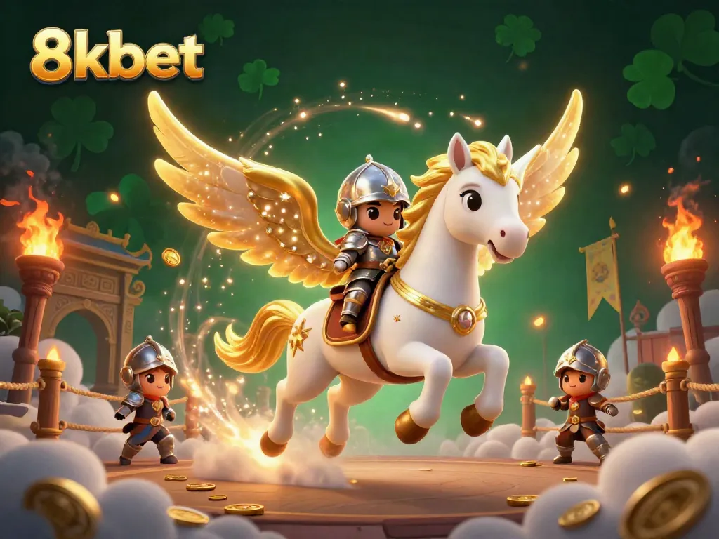 Experience thrilling gameplay at 8kbet with exciting characters amidst a vibrant casino atmosphere.