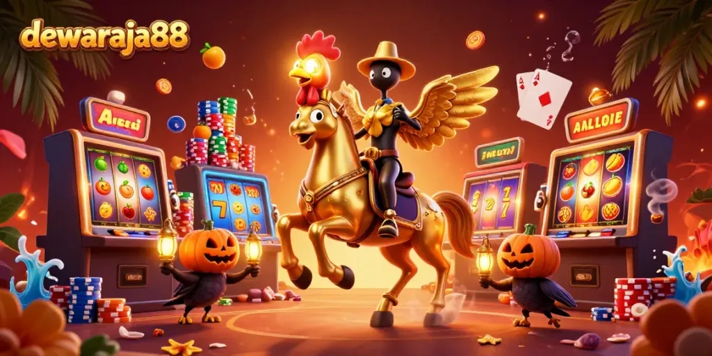 Menangkan hadiah terbesar dengan dewaraja88 di slot online penuh warna dan simbol keberuntungan.