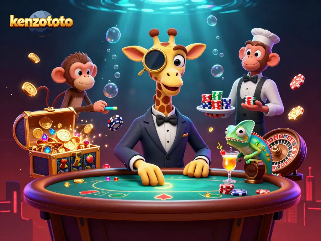 Experience thrilling action at kenzototo with interactive gaming elements and colorful characters.