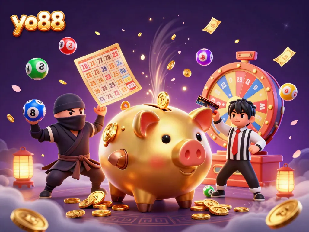 Experience the thrills of yo88 with dynamic characters and vibrant gaming elements in action.